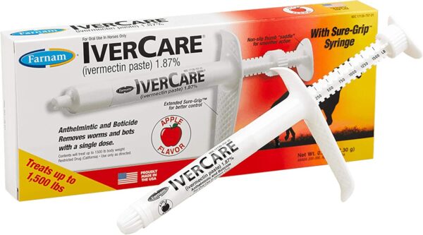 Farnam IverCare (pasta di ivermectina) 1,87% cura cavalli